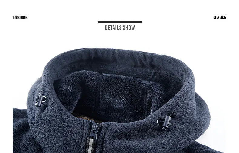 Outdoors Winter Polar Fleece Jacket Men Thermal Fleece Tactical Sports Coat Militar Softshell Hiking Outdoor Army Jackets