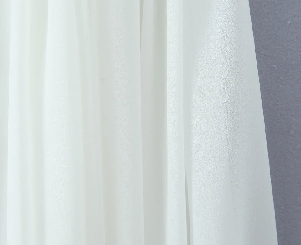 2025 Women White Big Backless Sling Dress O Neck Back Zipper Loose Swing Mini Short Dresses Holiday Robe
