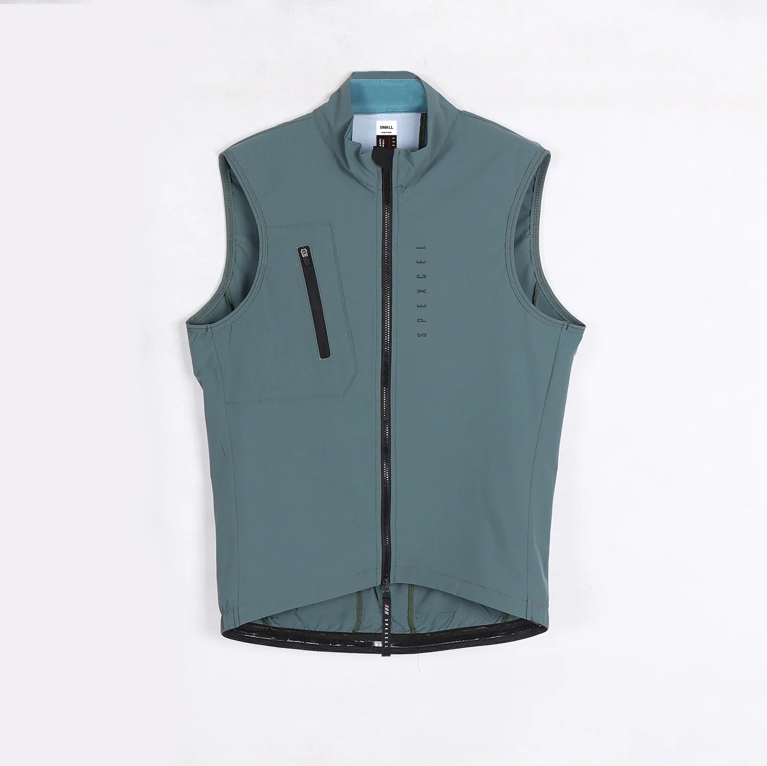 New Classic Lightweight Windproof Vest Men's  Wind Vest New Stretch fabric With Two Way Zipper