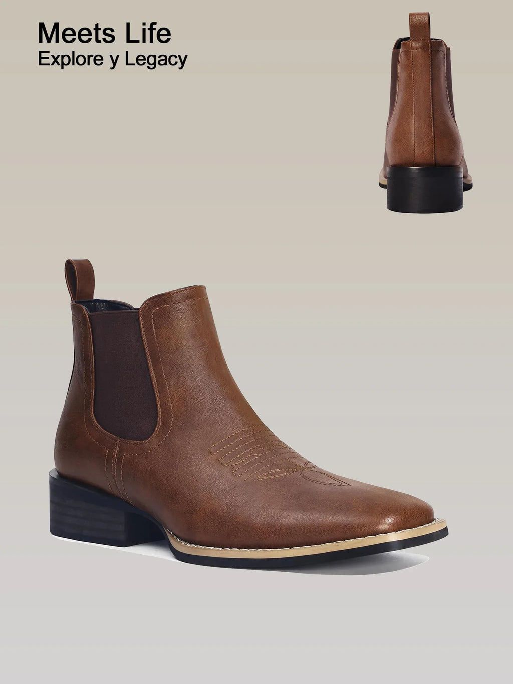 Western Cowboy Boots for Men