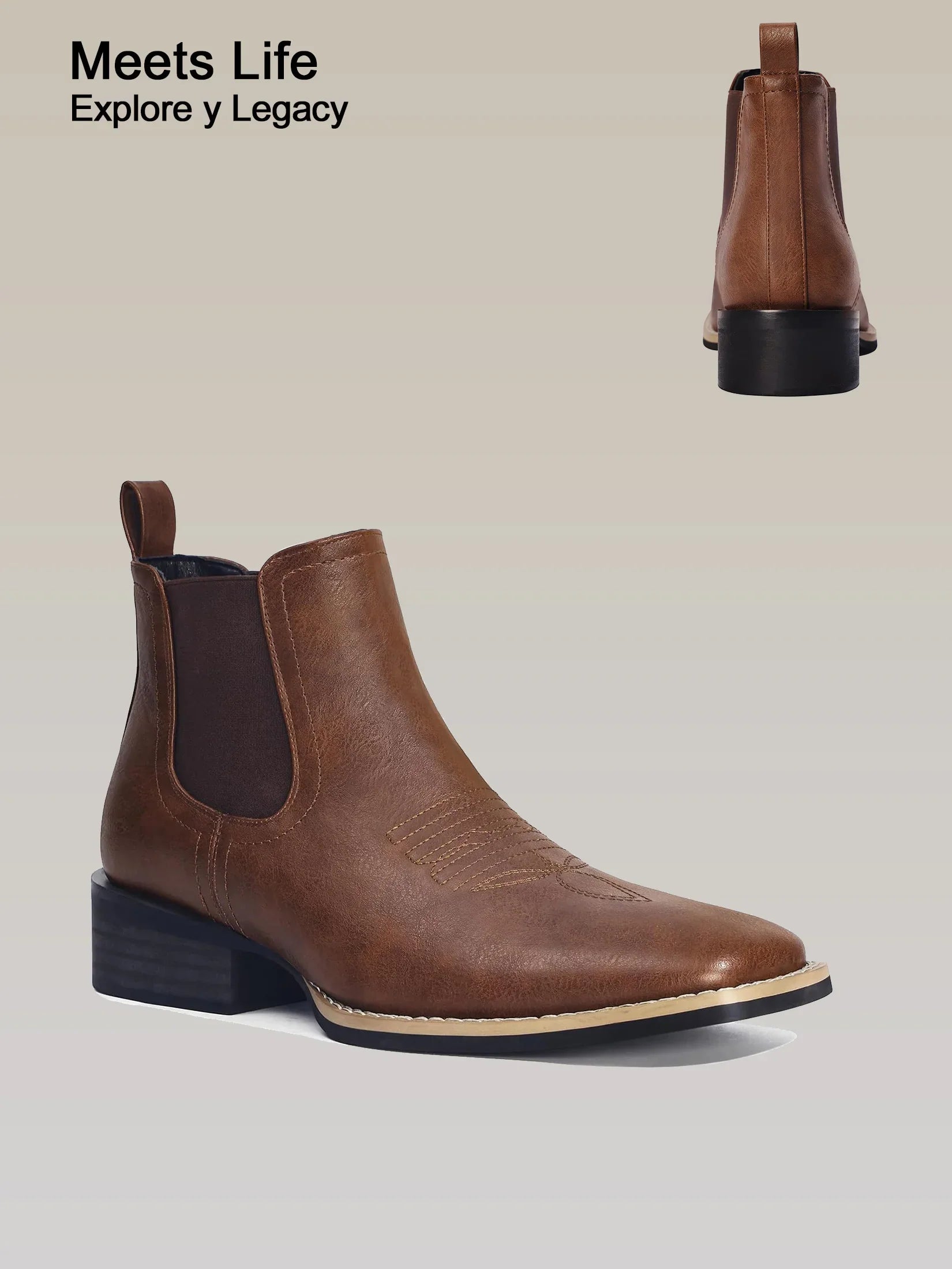 Western Cowboy Boots for Men