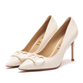 Women's High Heels Spring New Collection Simple Beige Business Women's Shoes