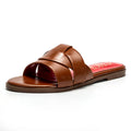 Women's Slippers Luxury brand PU Material Outdoor Flat Bottom Beach Tourism Summer Women's Slippers  2024 summer