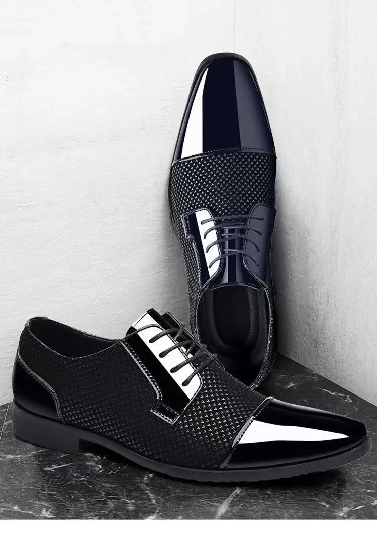 Dress Shoes Man Casual Business Pointed Toe Social Shoe for Men Breathable In Summer Leather Luxury Designer Clothing Low Price