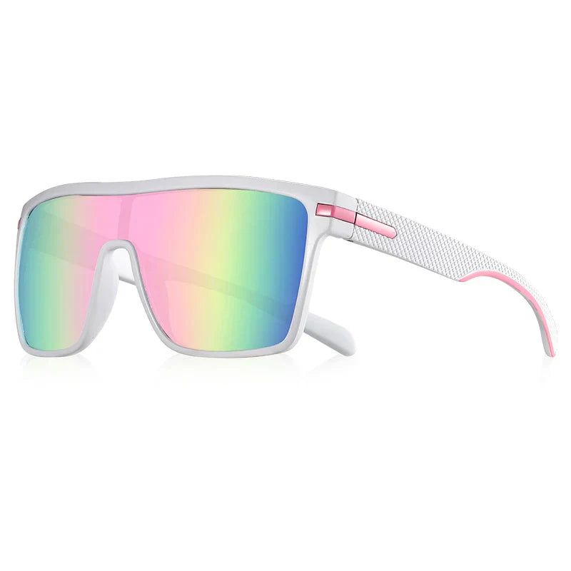 CRIXALIS Fashion Polarized Sunglasses For Men Square Oversized Anti Glare Driver Mirror Sun Glasses Women UV400 Goggles Male