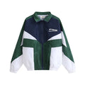 Spring Fall Varsity Jacket Men Patchwork Embroidery Bomber Jacket Casual Street Loose Zipper Coat Women Couple College Jackets
