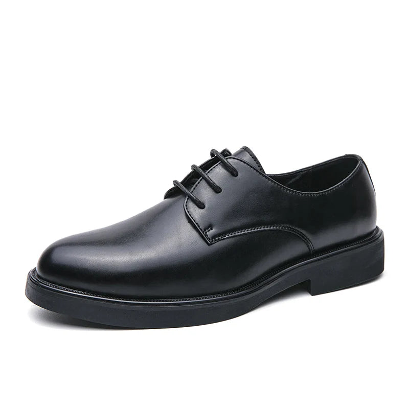 Trend Lace Up Shoes Wedding Dress Footwear Leisure Walk Office Flats New Business Formal Mens Oxford Shoes Leather Casual Shoes