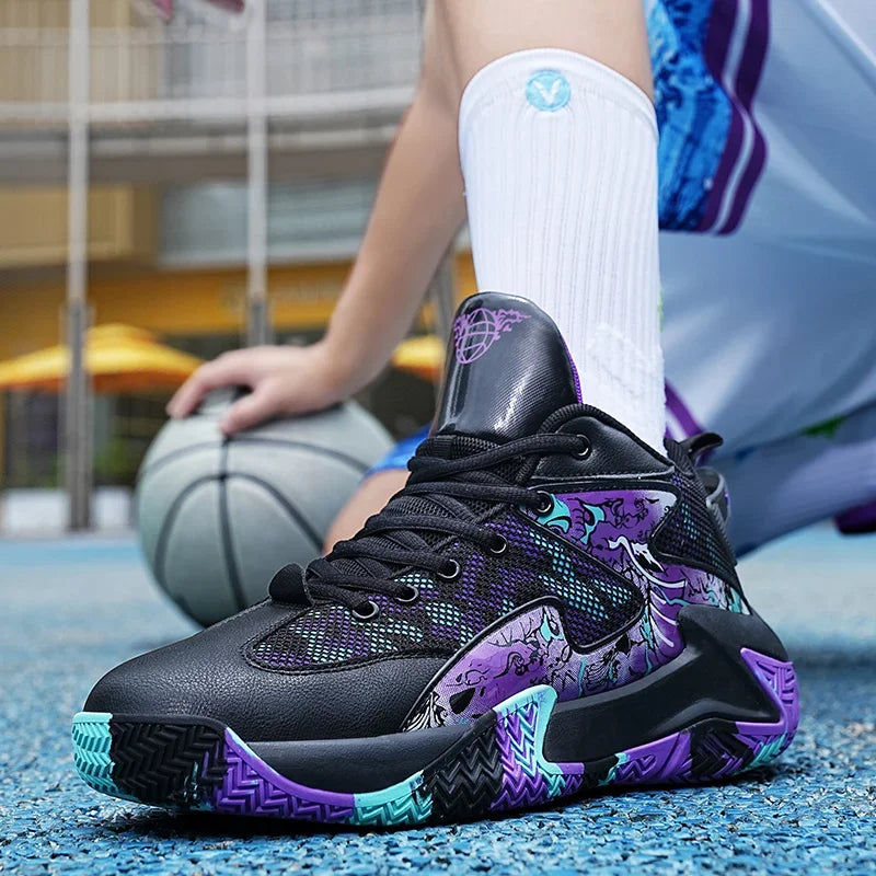 Men Basketball Shoes Light Sports Shoes Trainer Women Unisex Breathable Athletic Outdoor Unisex High Quality Sneakers