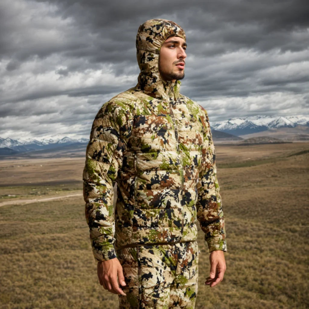 Men's Kelvin Light Down Jacket Camouflage Fishing Hunting Down Wear