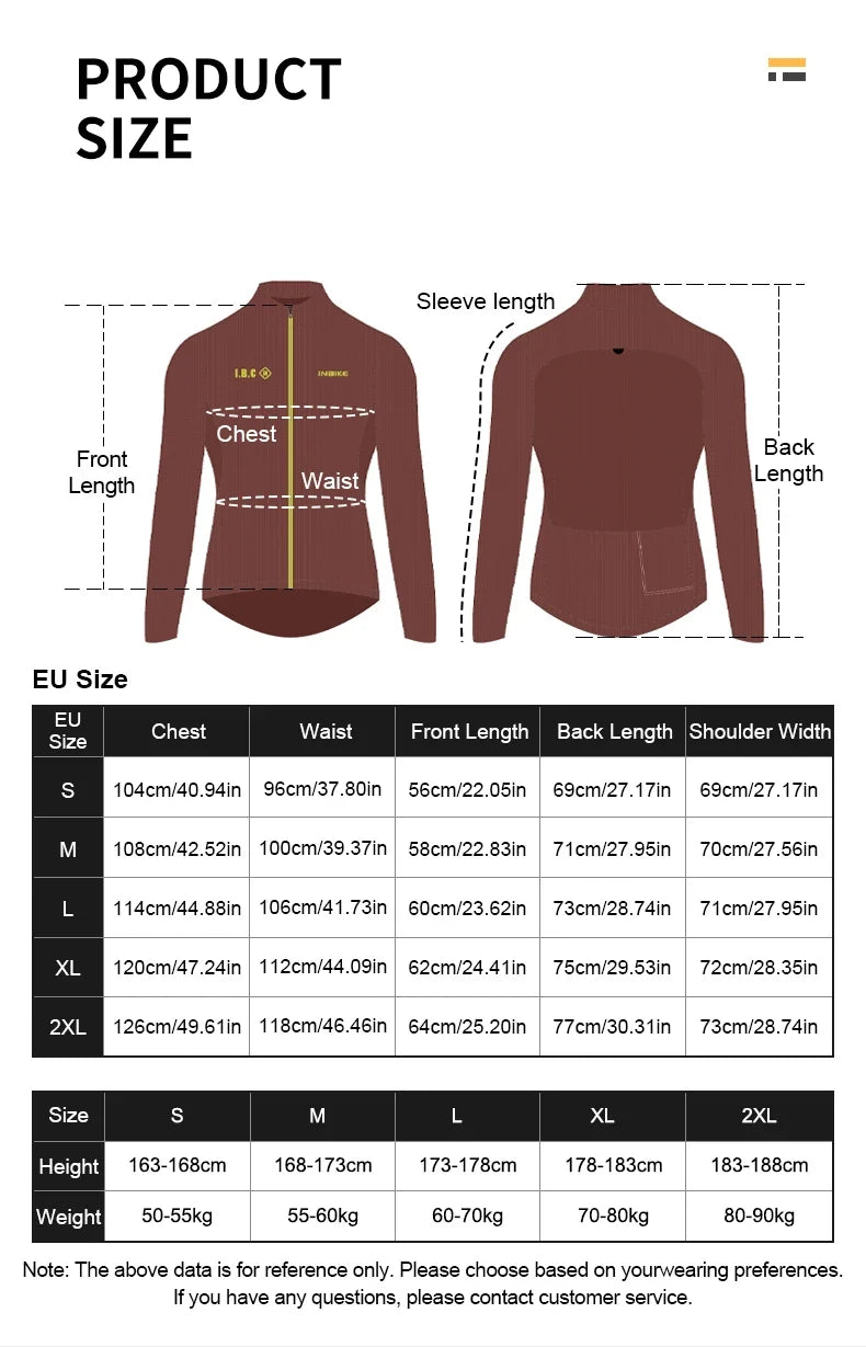 Men's Road Bike Windbreaker Windproof Water-Resistant Lightweight Bicycle Long Sleeved Cycling Jacket MTB Clothing Man