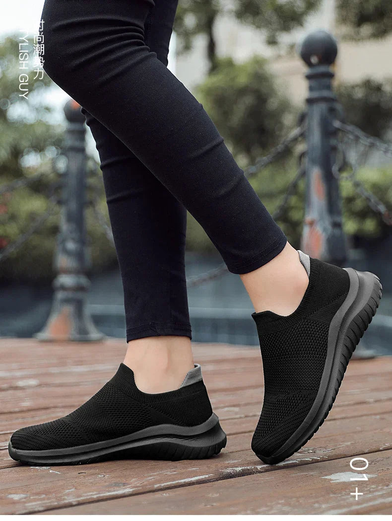 Unisex Men Women Casual Shoes Soft Sole Slip-On Sneakers Men Women Running Shoes Women Lightweight Loafers Walking Male Footwear