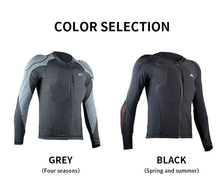 Summer Men Motorcycle Soft Armor Jacket CE Level 2 Moto Body Armor Clothing Male Motocross Protection Riding Protective Gear