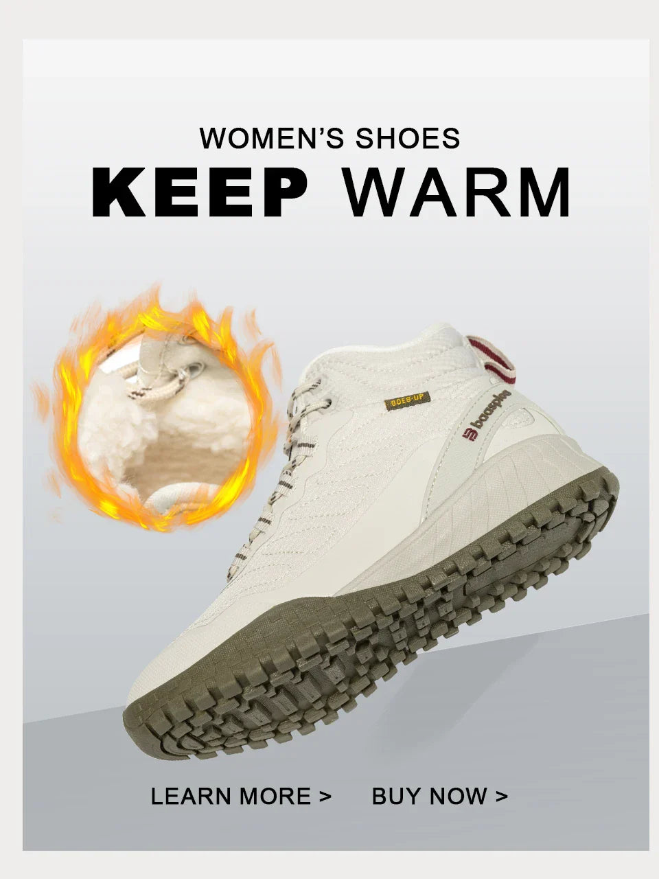 Winter Women Sneakers New Casual Waterproof Plush Warm Snow Boots Female Outdoor Non-Slip Lace up Walking Shoes ﻿