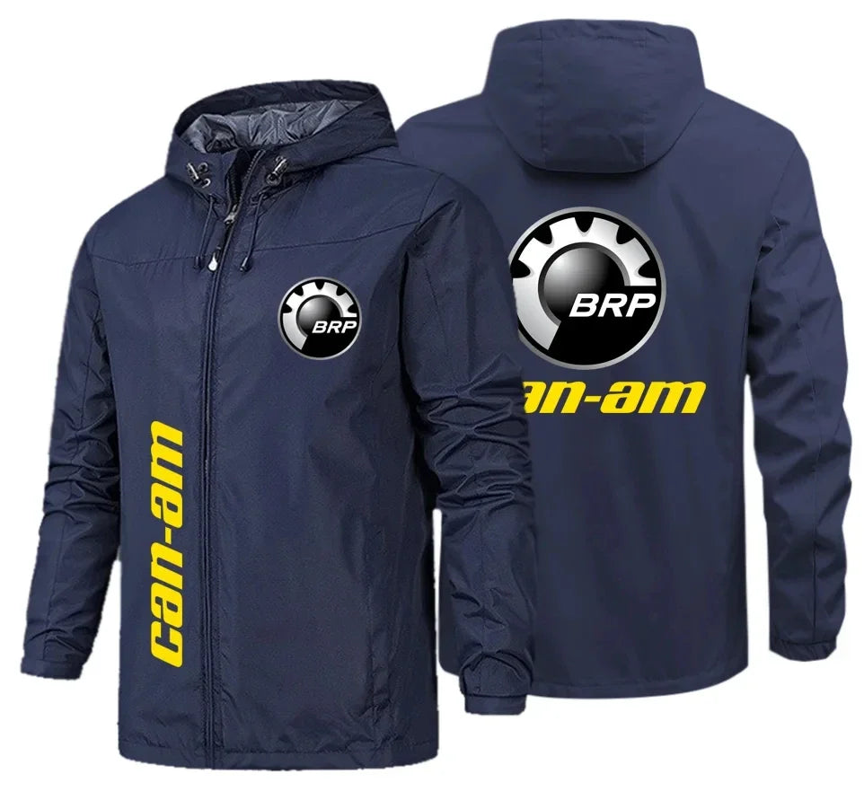 Logo Printed Men's Tactical Military Jacket Outdoor Hoodie Zipper Casual S-5XL 2024 Spring and Autumn New Collection