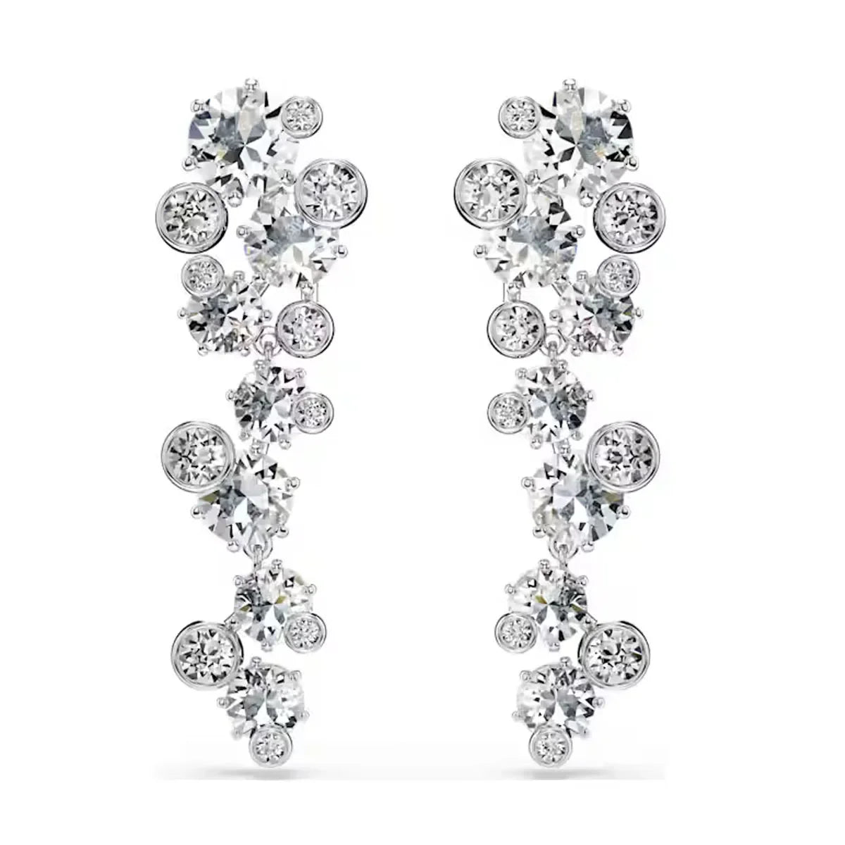 New Jewelry Fashion Unique Chain with Pearl Necklace Long Earrings Bracelet Ring Luxury Brand Jewelry Set Memorial Gift
