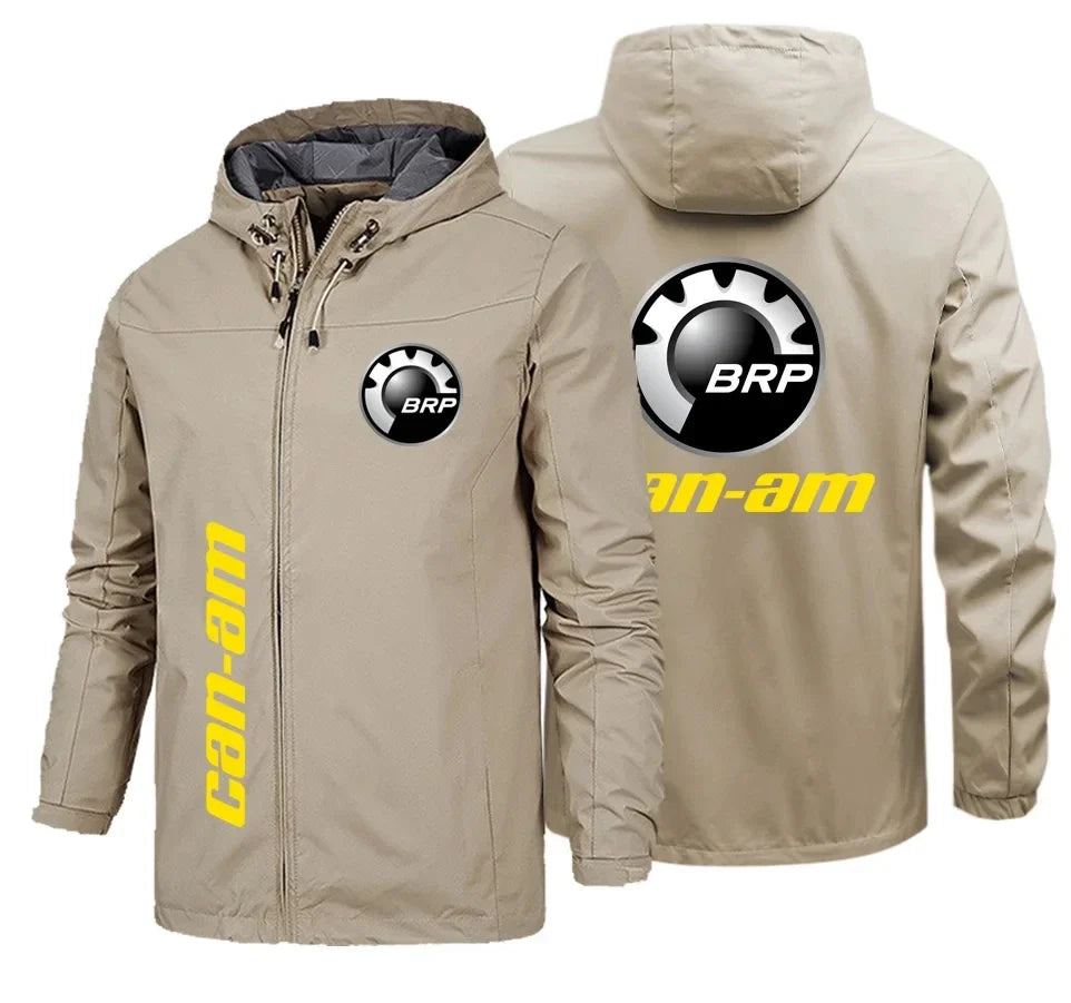 Logo Printed Men's Tactical Military Jacket Outdoor Hoodie Zipper Casual S-5XL 2024 Spring and Autumn New Collection