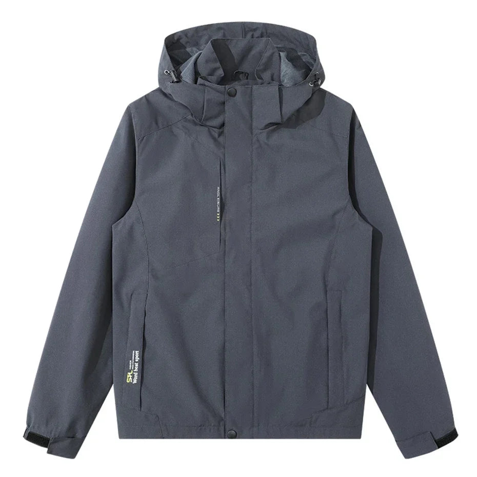 Plus Size 6XL 7XL Men's Windbreaker Waterproof Jacket Coat Men Spring Autumn Travel Jacket Male Fashion Outdoor Outerwear
