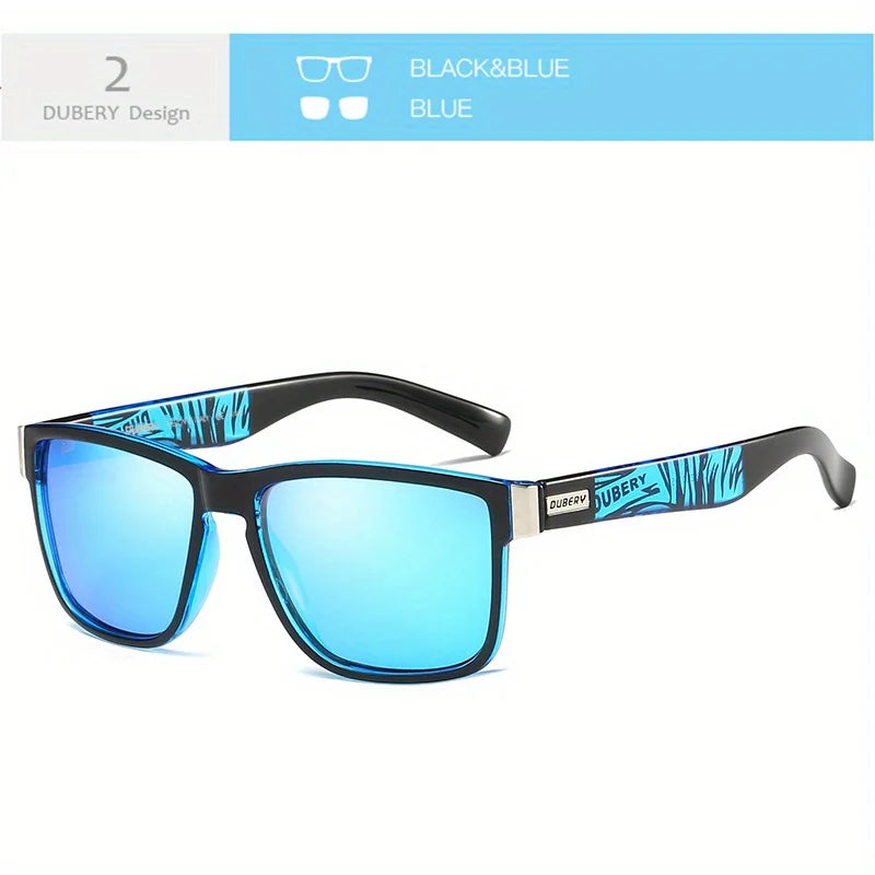 DUBERY Polarized UV400 Protection Sunglasses For Men And Women 15 Colors Model 518