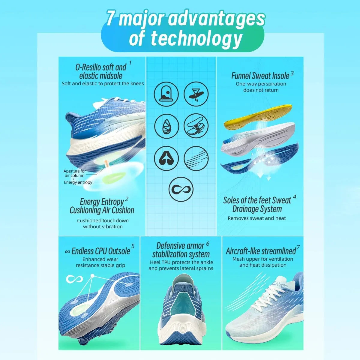 Wind Wings Breathable Speed Running Shoes Men Sports Casual Women Sports Shoes Light Men Outdoor Jump Rope