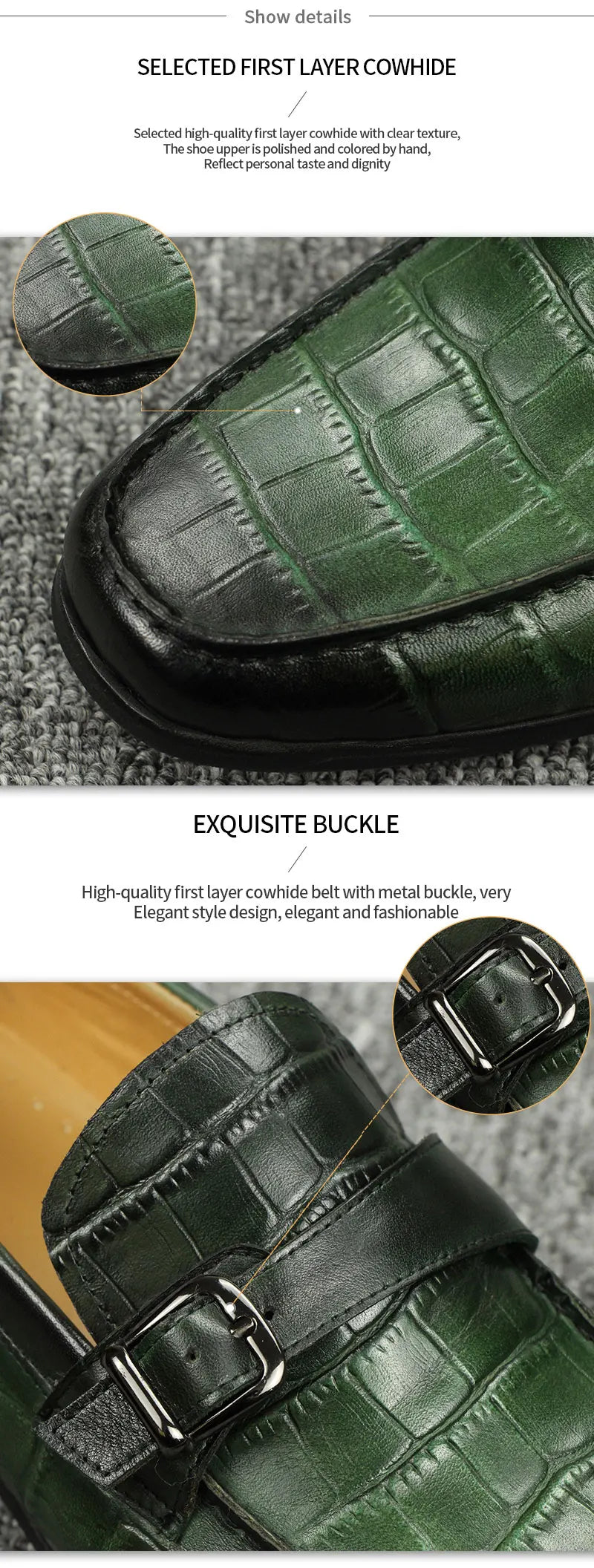 Men Penny Slip-On Leather Lined Loafer Luxury Men Shoes Loafer for Male Fashion Casual Alligator Printing Zapato Buckle Slip On
