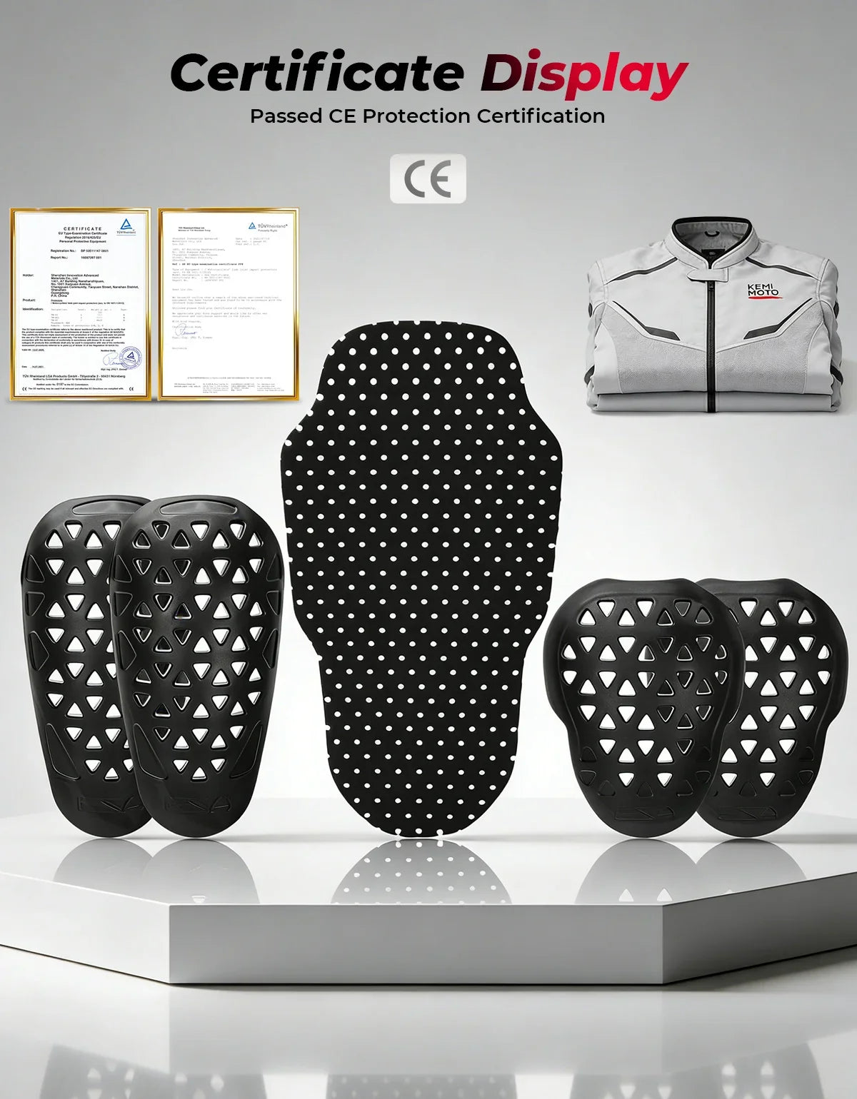 Men's Motorcycle Jacket Summer Soft Mesh  CE Certified Protector Gear Breathable Riding Cycling Outfit