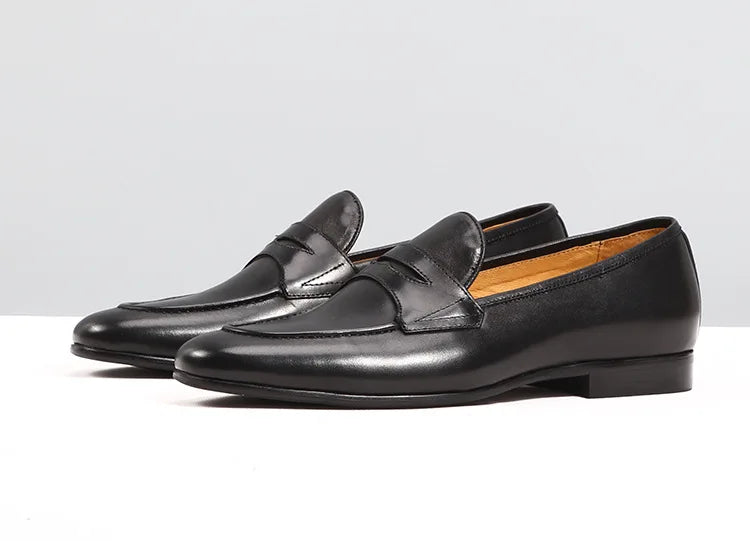 Italian Style Men's Loafers Tassel Genuine Suede Leather Comfortable Slip on Wedding Party Dress Shoes for Men Casual Shoes