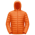 Lightweight Puffer Jackets Mens Water-Repellent Hooded Quilted Jacket Insulated Jacket Padded Coat Male Windbreaker