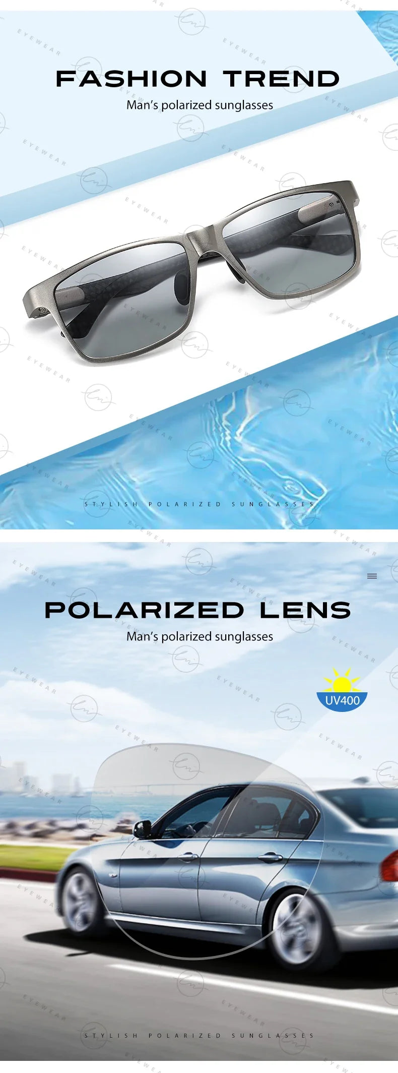 High Quality Carbon Fiber Sunglasses Polarized Man Photochromic Sun Glasses Woman Anti-glare Chameleon Goggle zonnebril