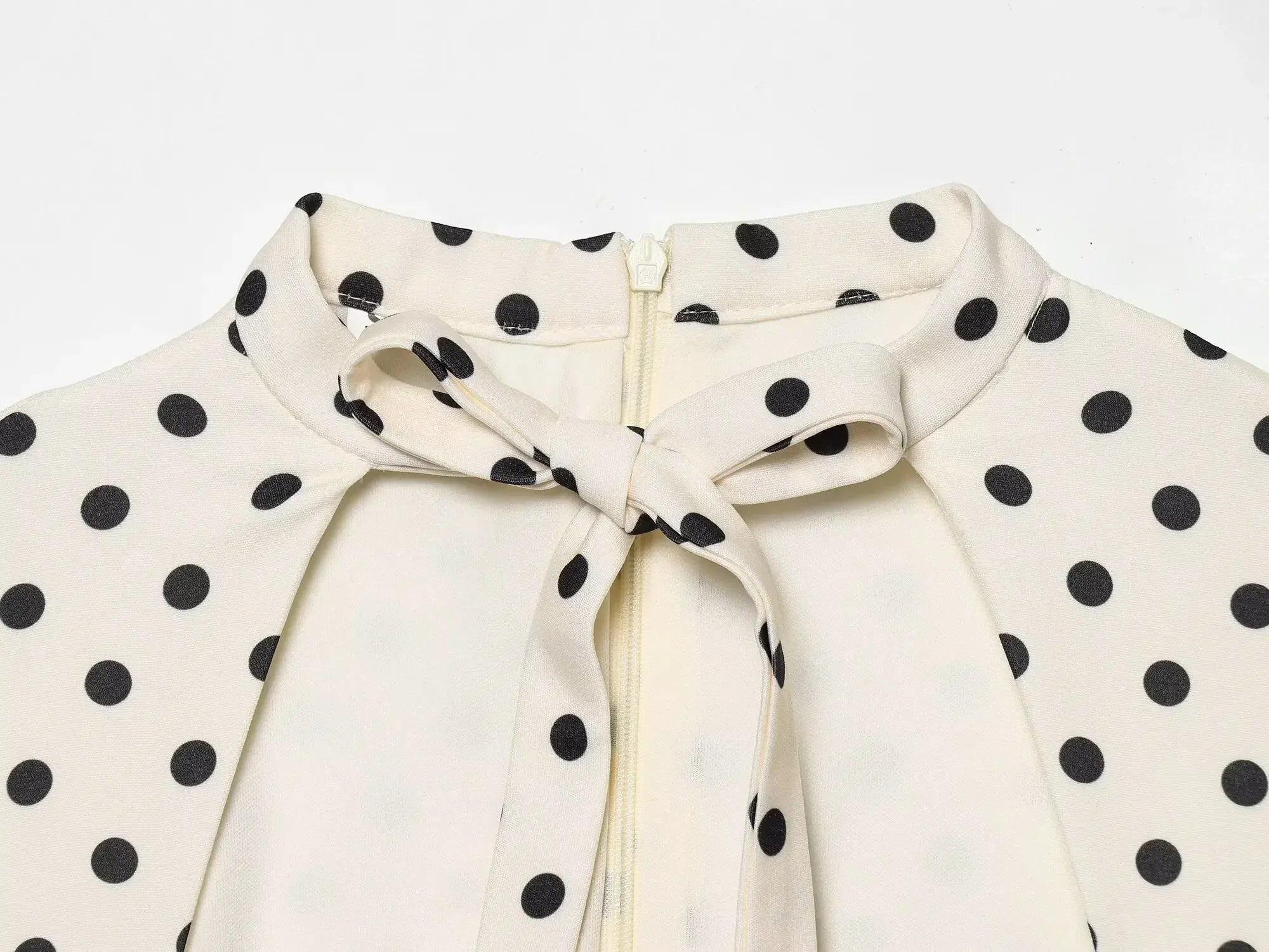 Summer Polka Dot Mini Dresses For Women Casual Short Sleeve Lace Up Collar Dress Sexy Lady Club Party Woman Evening Dress