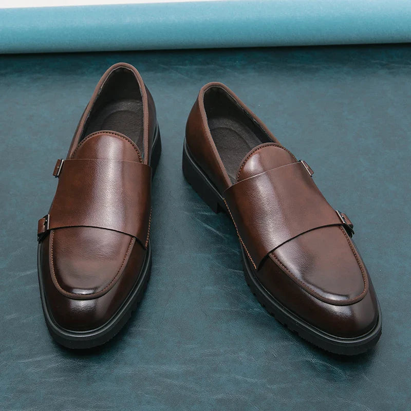 2026 Man Split Leather Shoes Rubber Sole Man Business Office Male Dress Lether Shoes Genuine Leather Wedding Party Shoes Plus 46