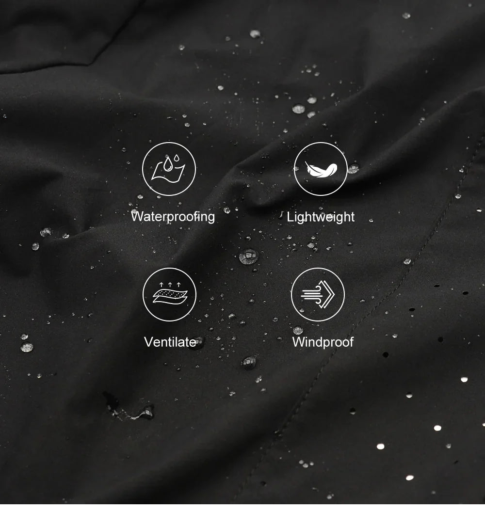 Men Cycling Jacket Lightweight Breathable Anti-UV Cycling Windbreaker High Quality MTB Road Bike Jersey 2-Way Zipper