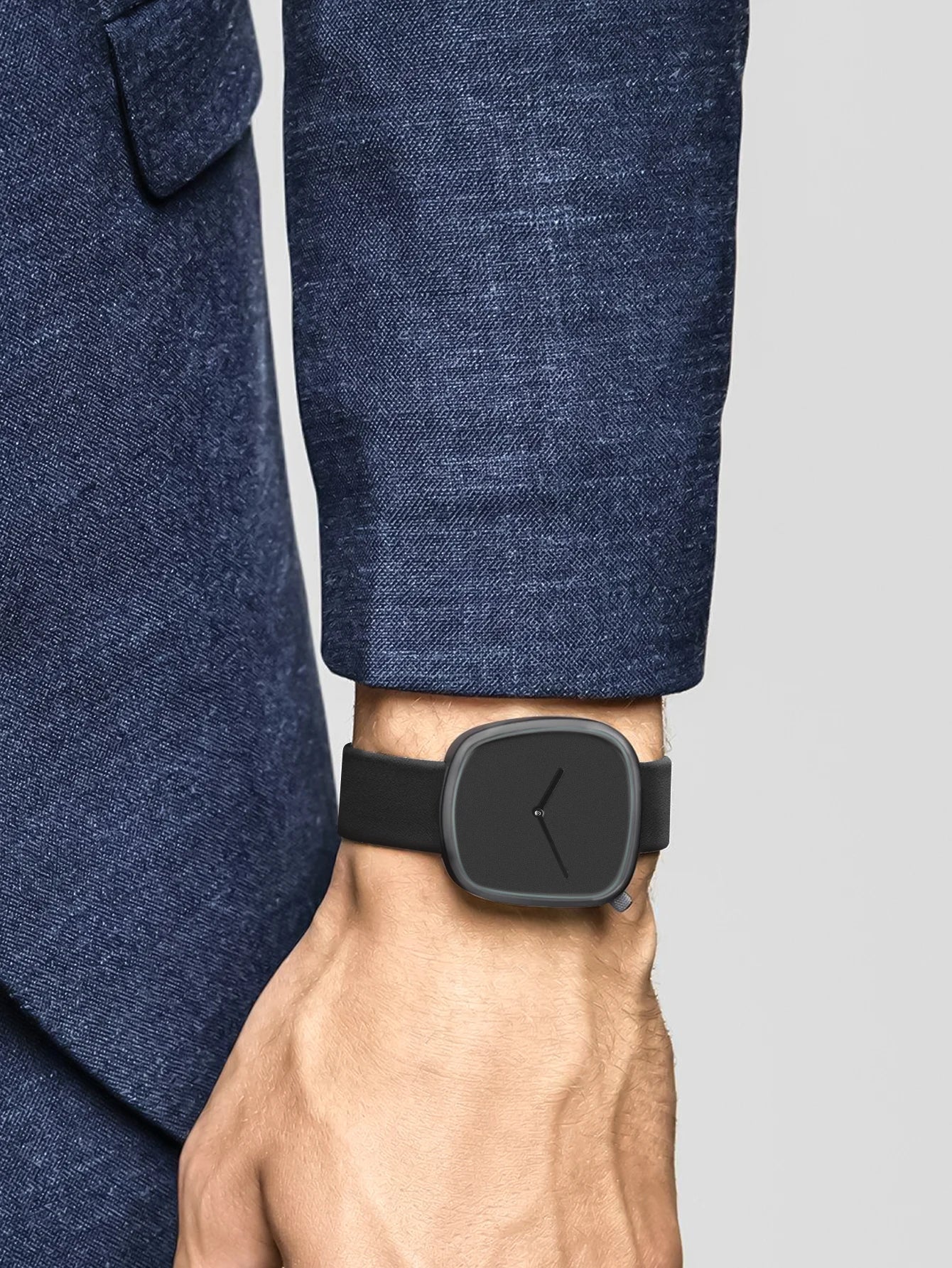 Watch Minimalist Men's Square Fashion Ultra thin Watch Minimalist Women's High Quality Elegant Quartz Watch Clock Gift