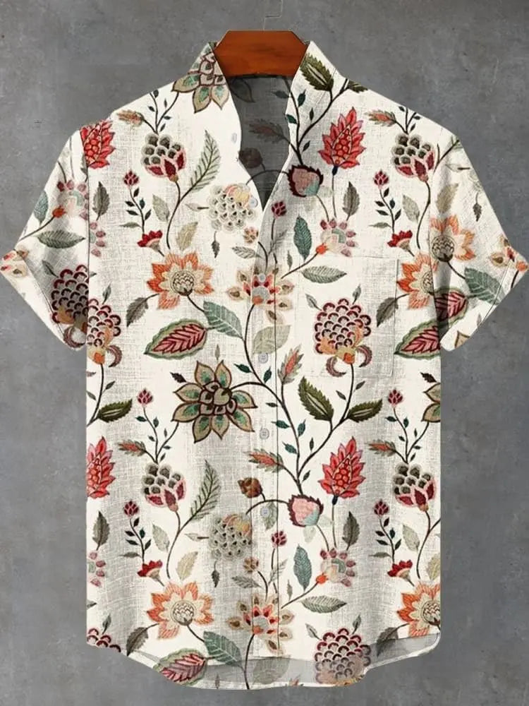 Men's Irregular Pattern Printed Casual Street Wear