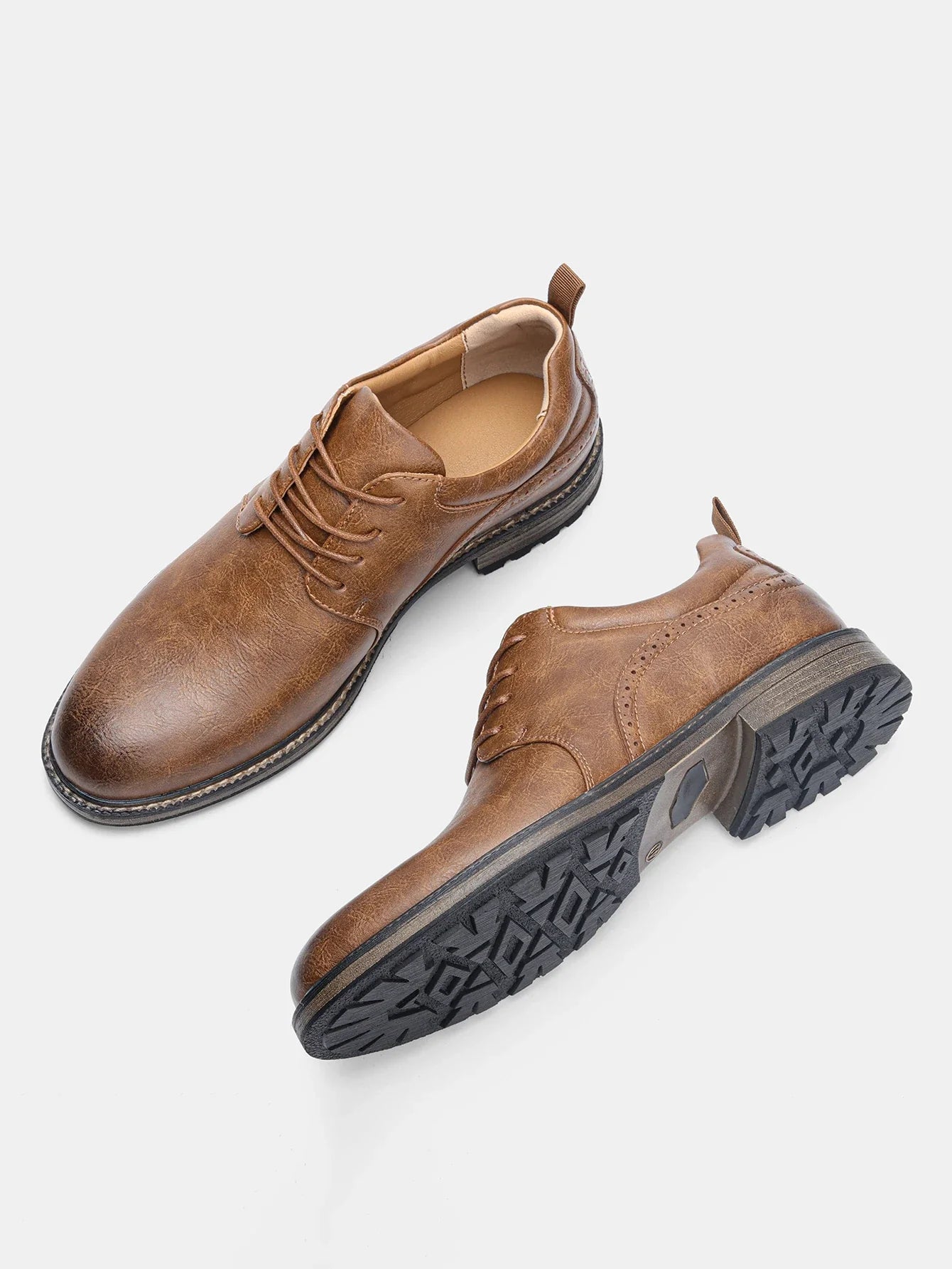 40~46 Casual Shoes Men Fashion Brand Comfortable 2024 Leather Shoes Men #KD726