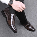 Fashion Leather Slip on Formal Men Shoes