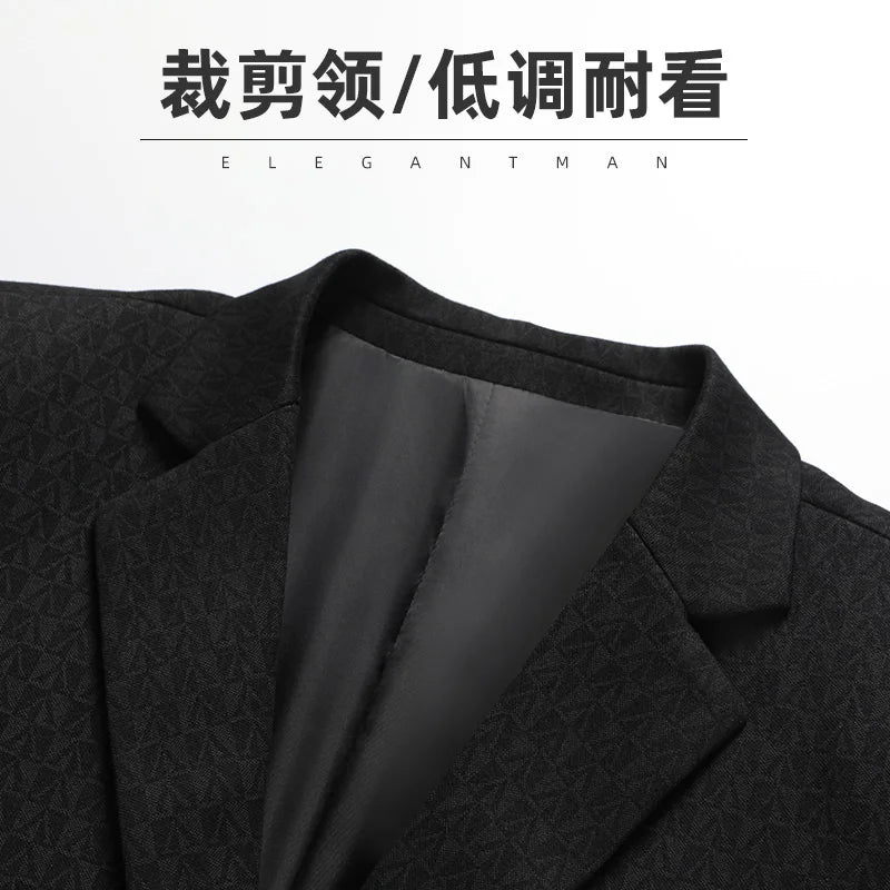 10 Colors Men's Casual Blazer 2026 Spring New Comfortable Single Breasted Suit Jacket for Men
