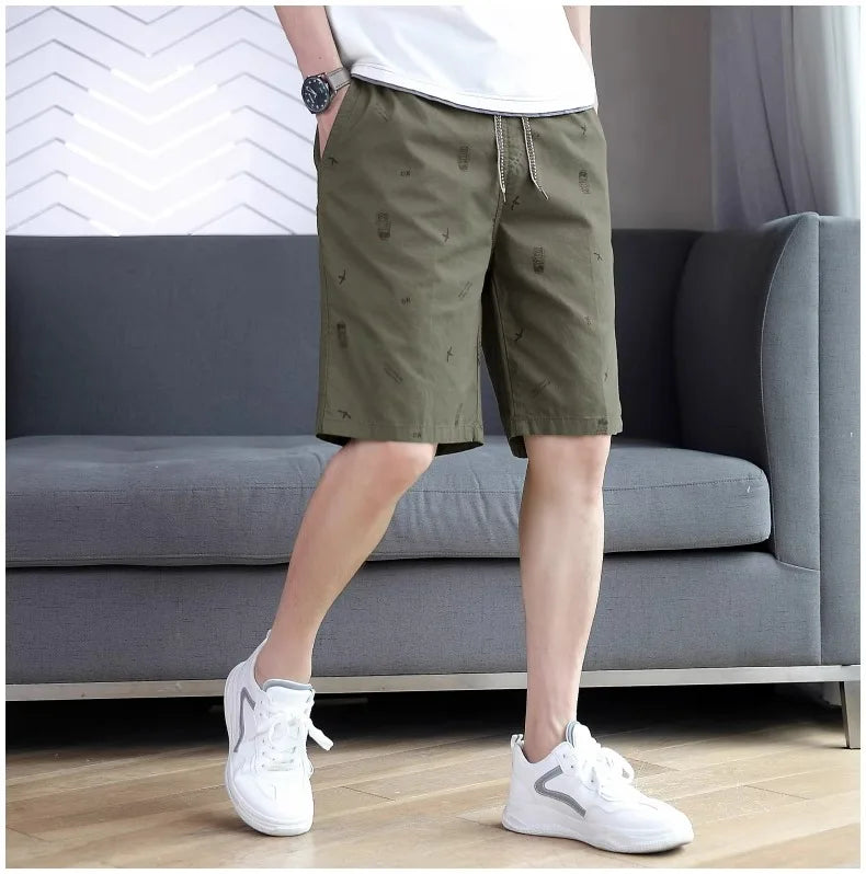 Mens Cotton Shorts Sport Casual Shorts Men's Light Weight Running Shorts Gym Cool Breathable Shorts