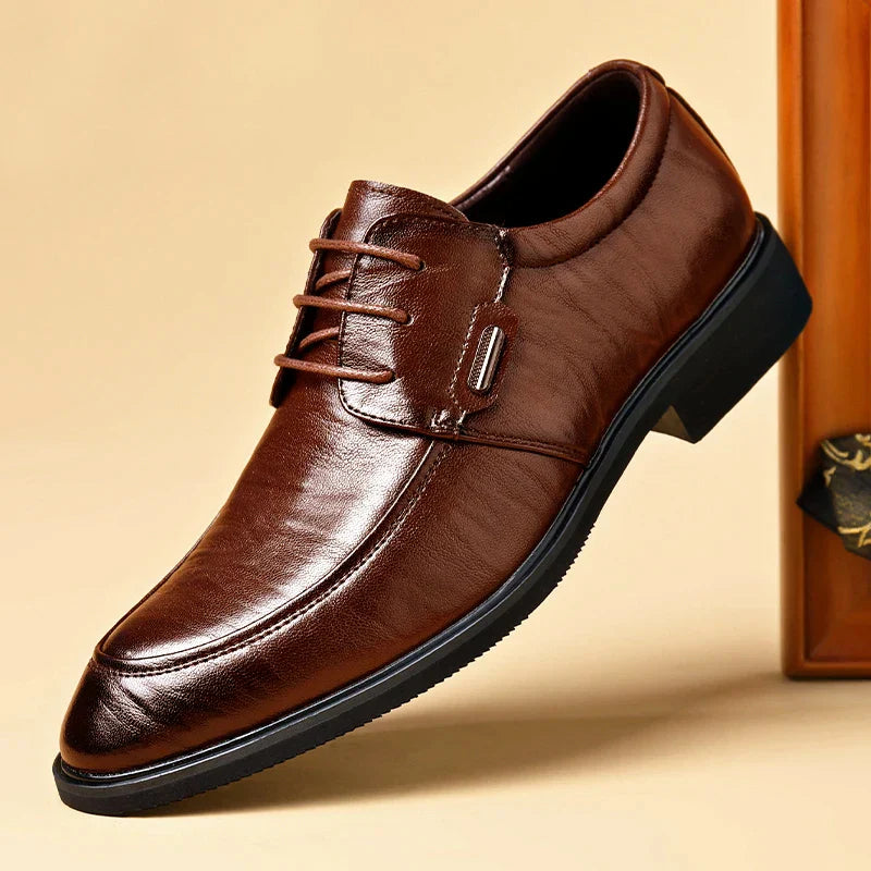 Men's Lace-Up Oxford Shoes outdoor Leather Business dress Formal shoes office Footwear big size 48 49 50
