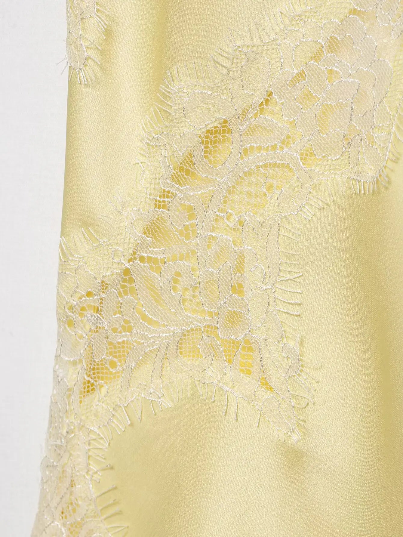Women Fashion Lace Patchwork Straps Top Irregular Hem Spaghetti Straps V-Neck Hollow Sexy Tops 2026 Summer Night Date Wear