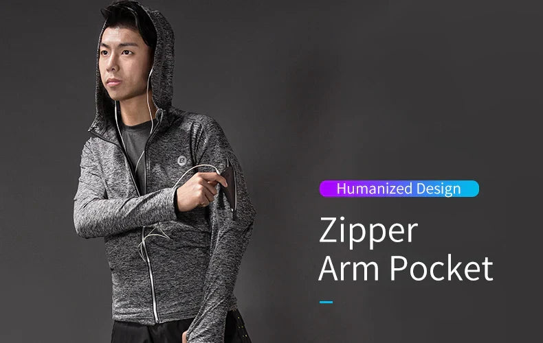 Men's Tracksuit Gym Fitness Running 5 Pcs/Set Quick Dry Sweat-absorb Compression Sport Suit Clothes Jogging Sport Wear