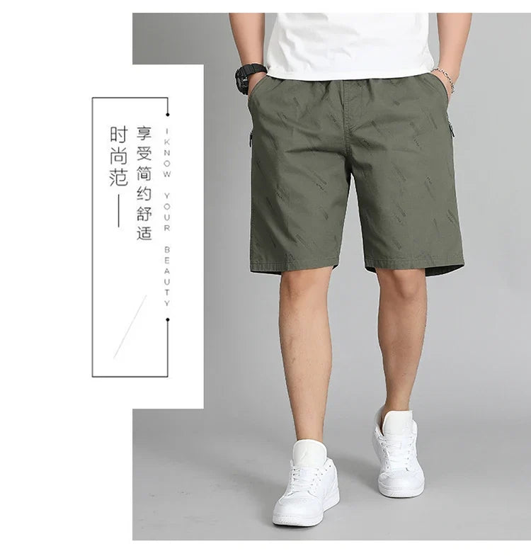 New Shorts Men's Summer Thin Section Casual Quick Dry Five-Minute Pants Loose Large Size Sports Pants