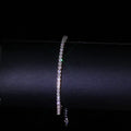 Solid Silver 925 VVS Tennis Bracelet Iced Out Princess Cut 2/3/4/5mm Real Moissanite Chain Dropshipping Hip Hop Jewelry