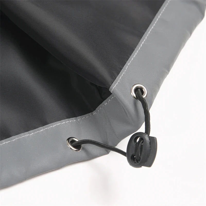 Night Reflective Jacket Men's Spring Casual Stand Collar Outdoor Windproof Jogger Cycling Safety Bright Coats Hip Hop Streetwear