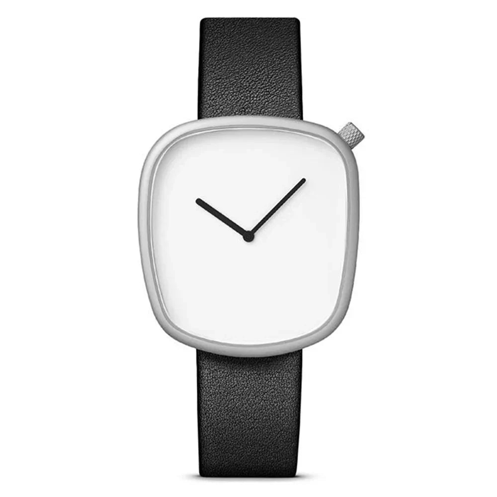 Watch Minimalist Men's Square Fashion Ultra thin Watch Minimalist Women's High Quality Elegant Quartz Watch Clock Gift