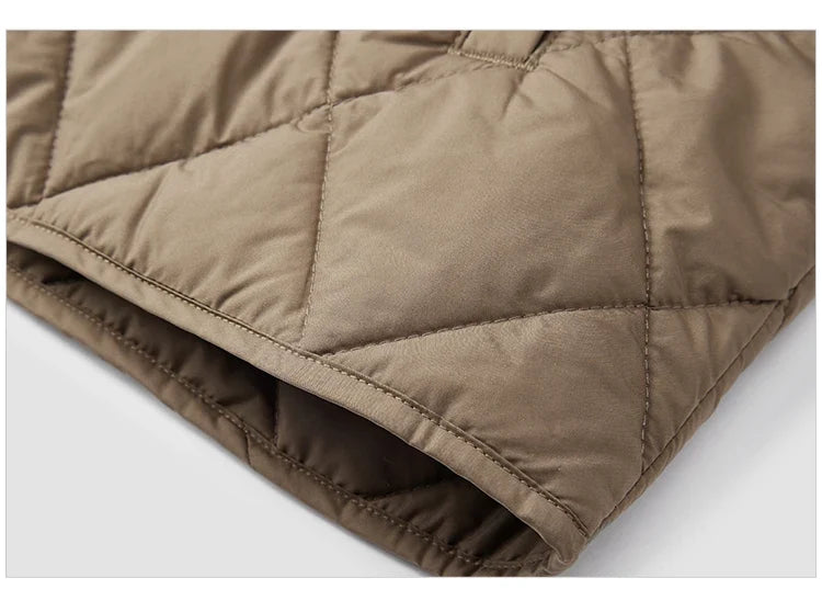 Cotton Coat Men Two-Piece Denim Thin Waterproof Oversize 2025 Winter Man Clothing Warm Outerwear