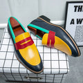 Mens Dress Wedding Fashion Office High Quality Leather Comfy Business Formal Italy Driving Loafers Shoes for Men Plus Size 38~48