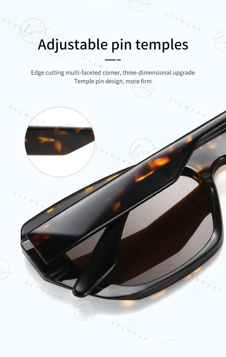 2024 Trending Cat Eye Polarized Sunglasses For Women Fashion TR90 Ladies Eyewear UV400 High Quality Gafas de sol