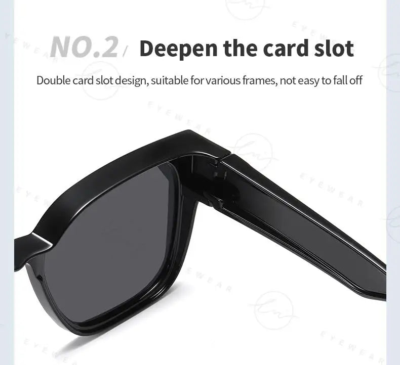 Oversized Frame Cover Optical Glasses Trend Fit Over Sunglasses For Men Women Polarized TR-90 Anti-Glare UV400 Eyewear