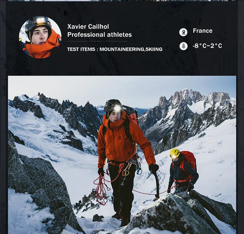 Mont-X Hard Shell Jacket GTX Rainstorm Waterproof Hooded Coats Outdoor Professional Mountaineering Jackets KG2441135