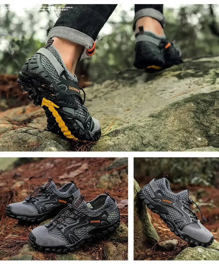 Wear-resistant Shoes for Men Hiking Shoes Jogging Trekking Sneakers Fast Zapatos Outdoor Hombre Invierno Outdoor Anti-slip